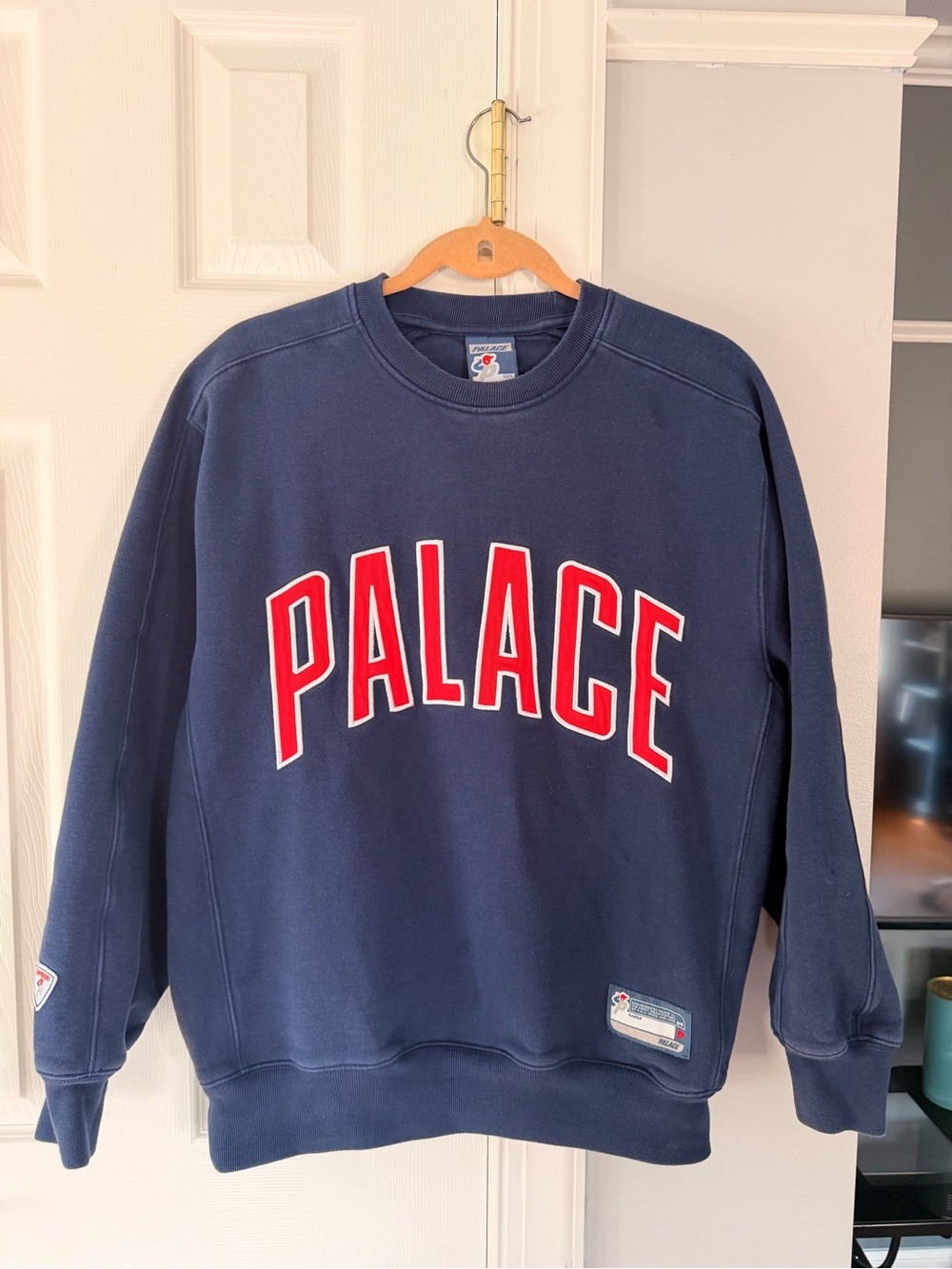 PALACE Athletic Crewneck - Navy Men’s